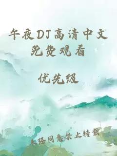 午夜DJ高清中文免费观看