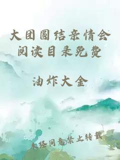 大团圆结亲情会阅读目录免费